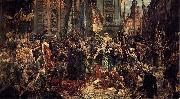 Jan Matejko Adoption of the Polish Constitution of May 3 oil on canvas